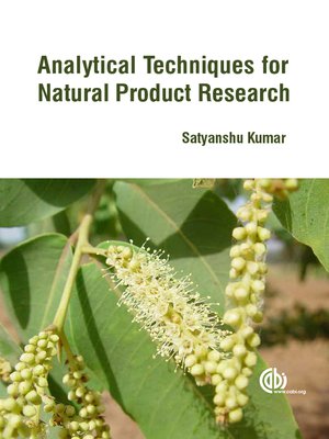 cover image of Analytical Techniques for Natural Product Research